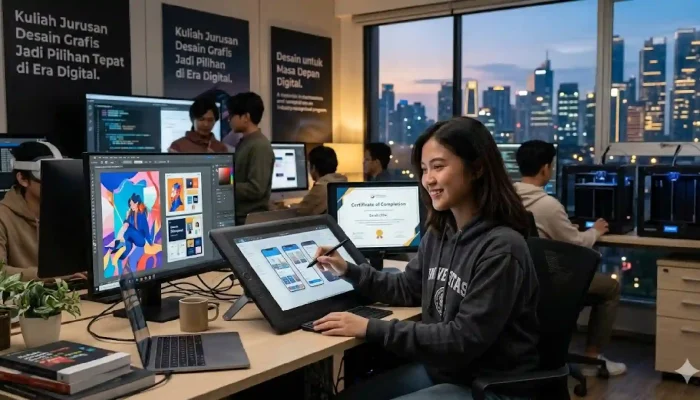 Kenapa Kuliah Jurusan Desain Grafis Jadi Pilihan Tepat di Era Digital?
