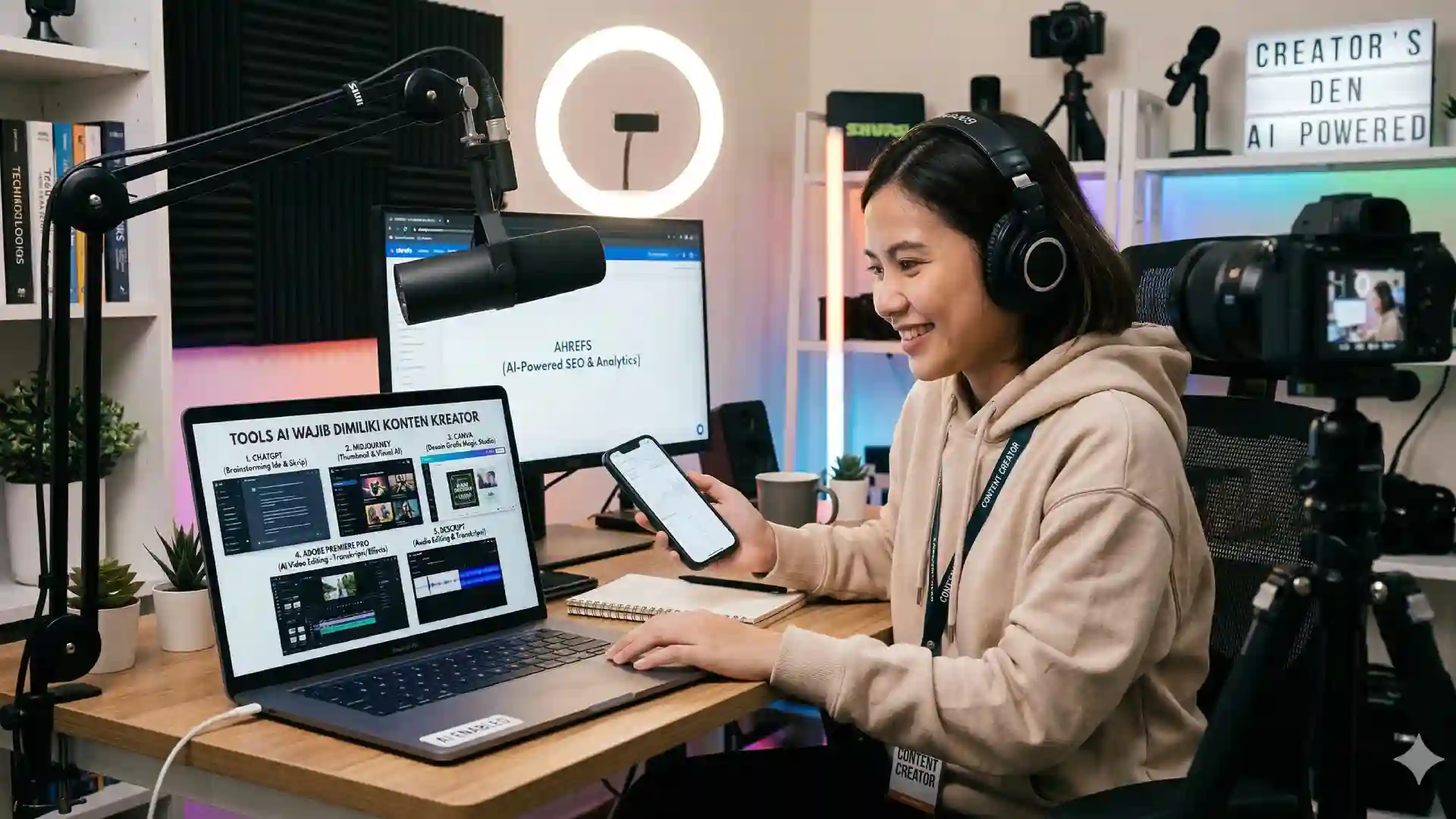 13 Tools AI Wajib Dimiliki Konten Kreator di 2025