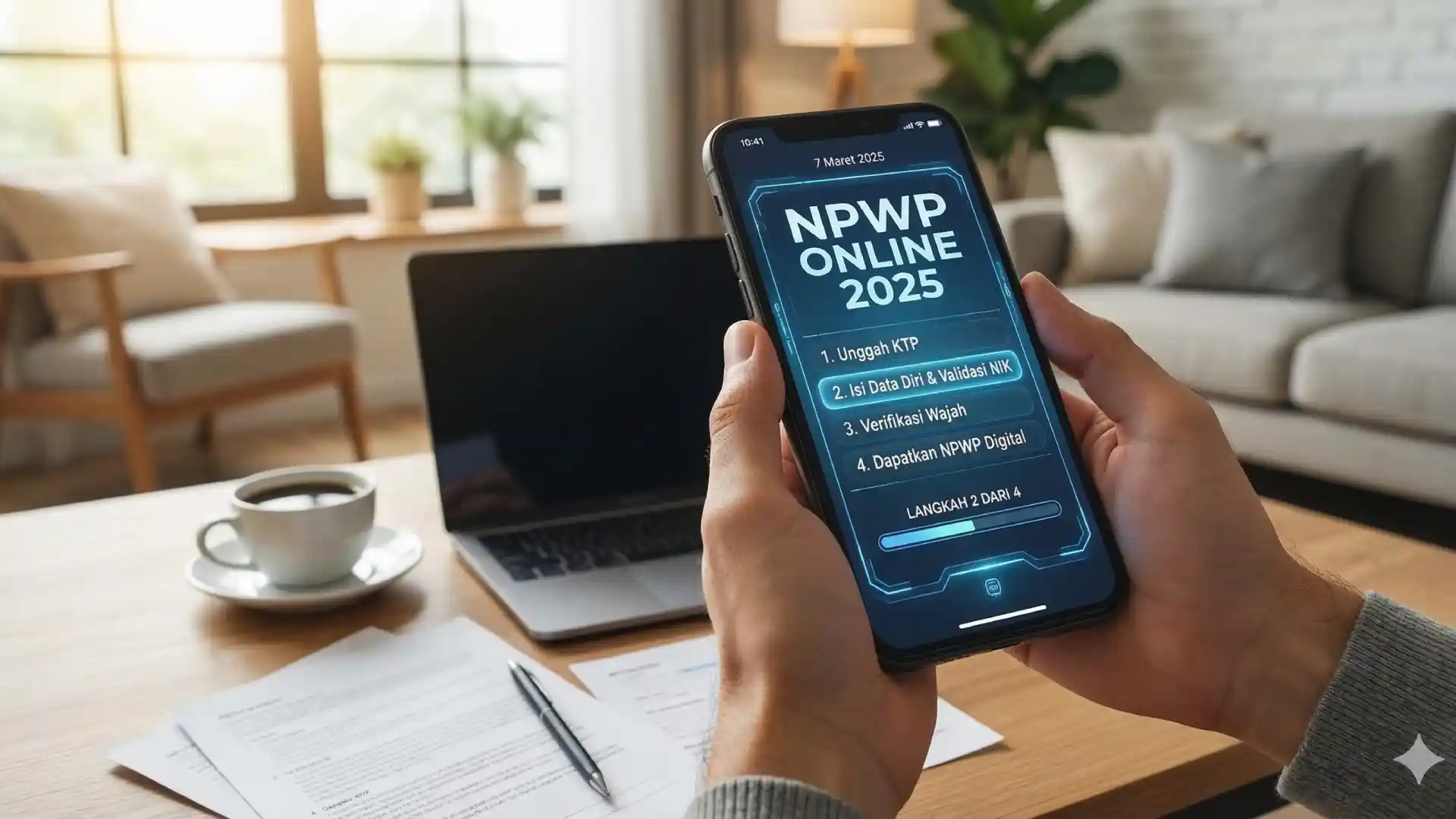 Cara Membuat NPWP Online 2025 Lewat HP