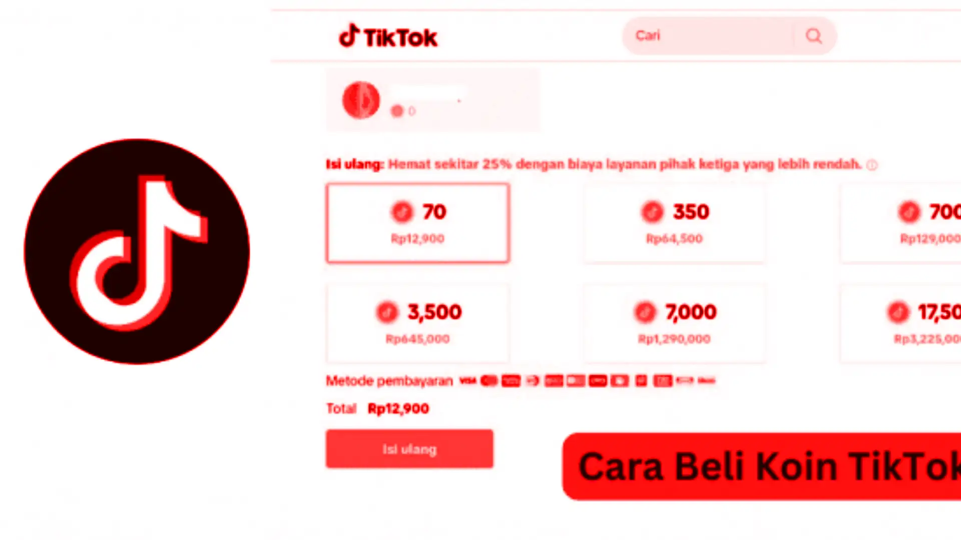 6 Cara Top Up Koin TikTok Gratis 2025 Tanpa Ribet