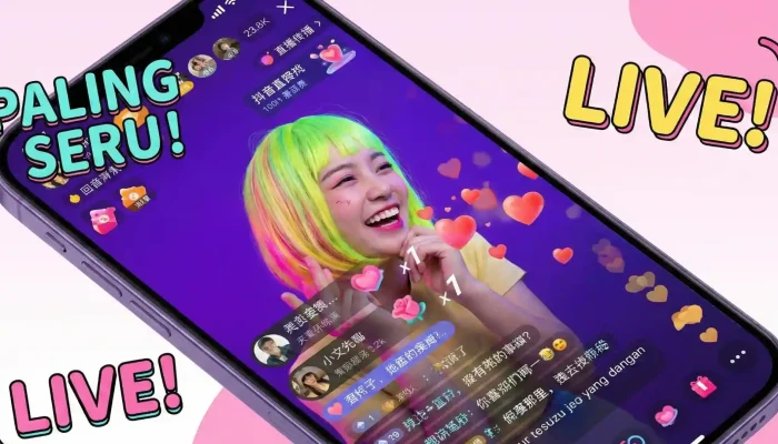 Aplikasi Live China yang Mirip Tiktok Live Paling Seru