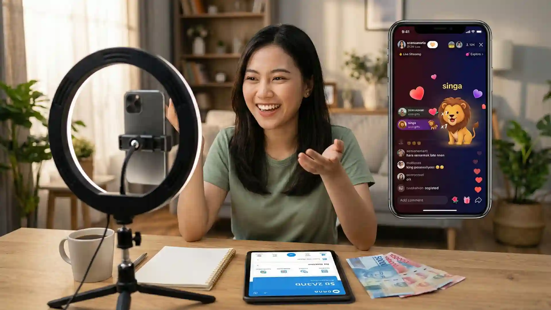 5 Aplikasi Live Penghasil Uang Terpercaya 2026, Cair ke DANA!