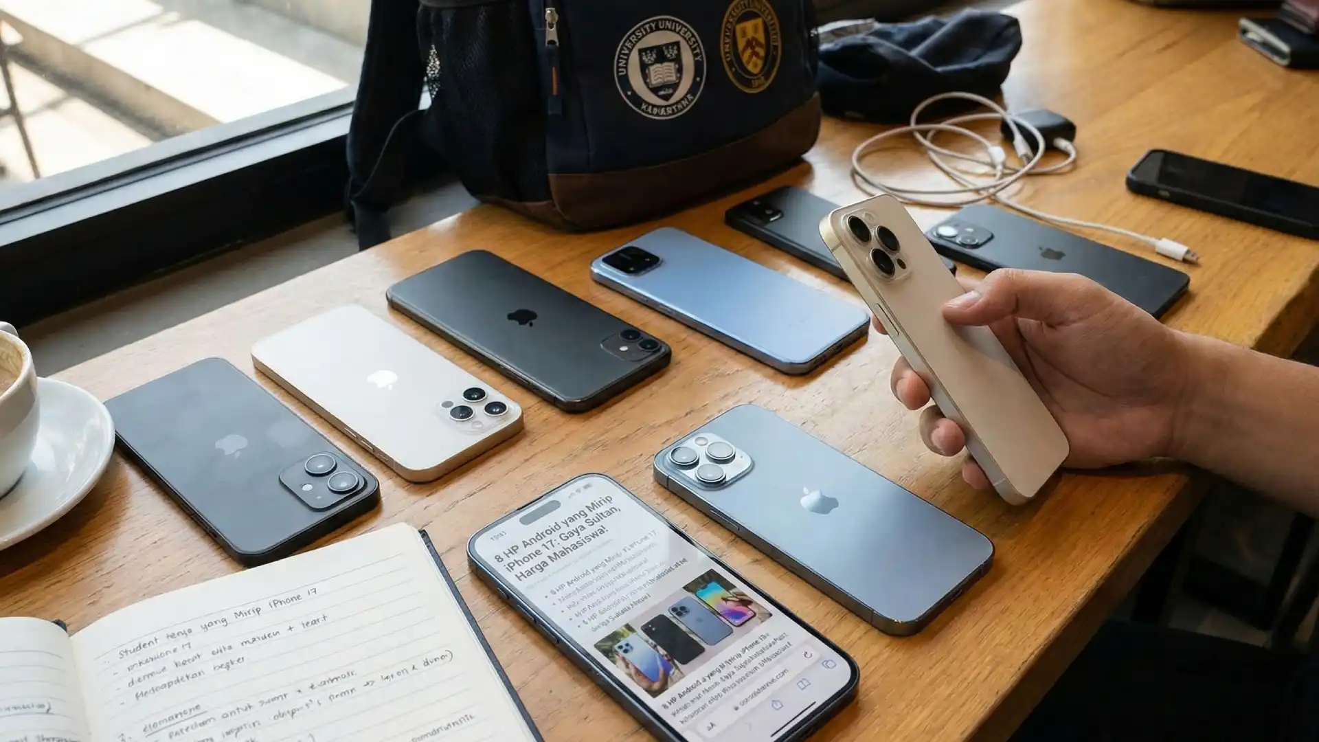 8 HP Android yang Mirip iPhone 17: Gaya Sultan, Harga Mahasiswa!
