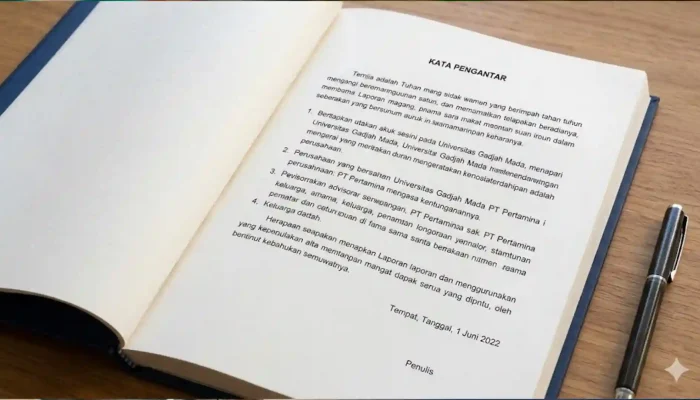 5 Contoh Kata Pengantar Laporan Magang yang Benar