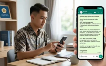 Cara Izin ke Dosen Lewat WA yang Sopan dan Tepat