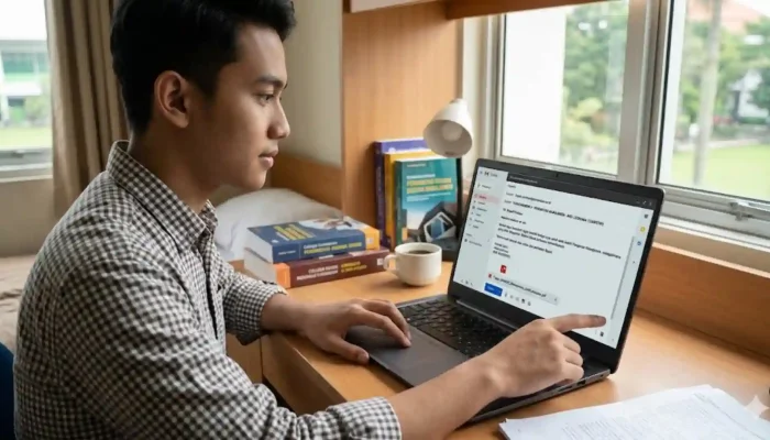 Cara Mengirim Tugas Lewat Email ke Dosen yang Benar