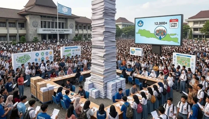 Daftar Jurusan UNS Daya Tampung Terbesar UTBK SNBT 2026